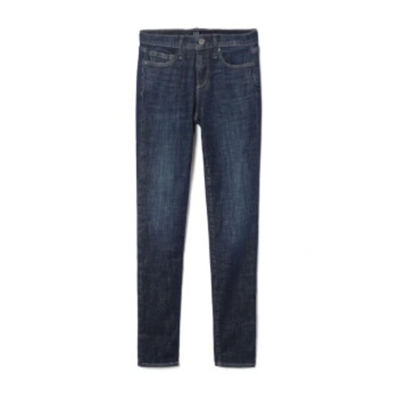 GAP True Skinny 360 stretch jeans size 32 Dark Indigo NWT - Picture 1 of 12